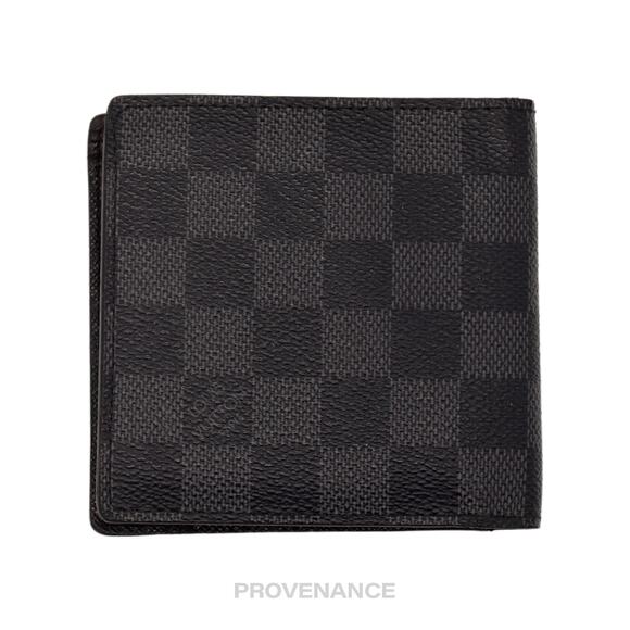 🔴 Louis Vuitton Marco Wallet - Damier Graphite - Picture 2 of 8